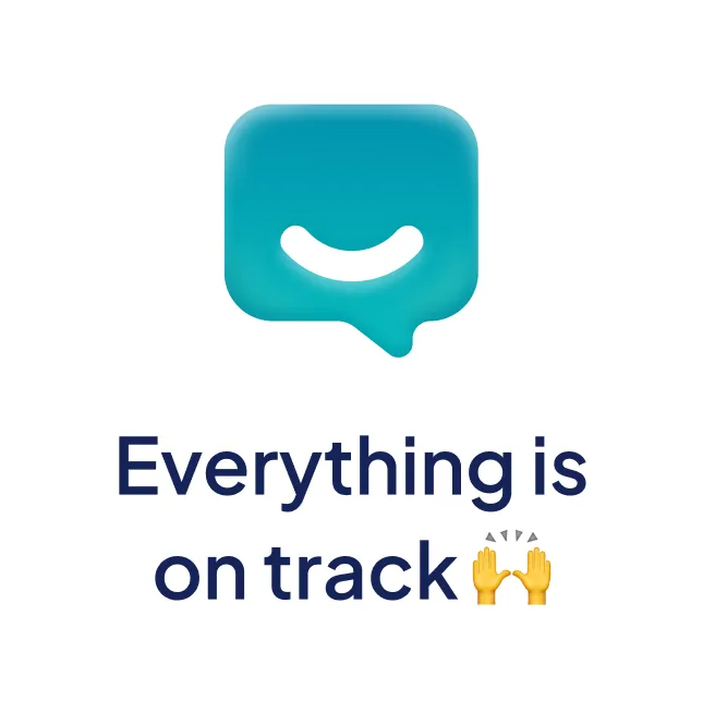 Everything on track