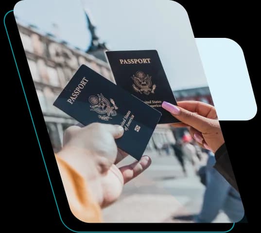 Two passports cards